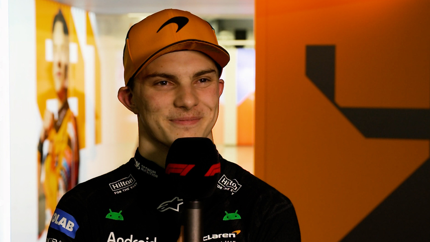 Piastri 'feeling more comfortable' after 3 days of testing