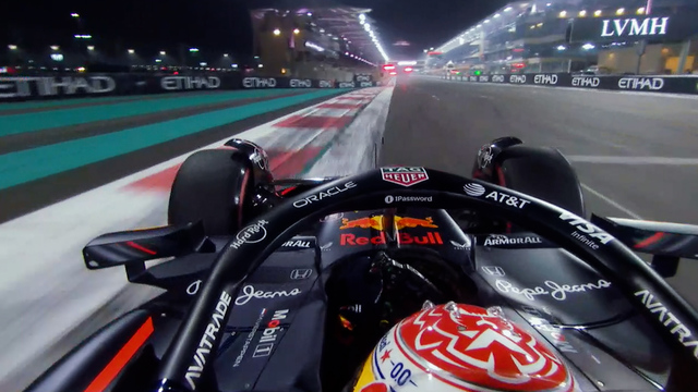 Ride onboard for Verstappen's sublime pole lap in Abu Dhabi