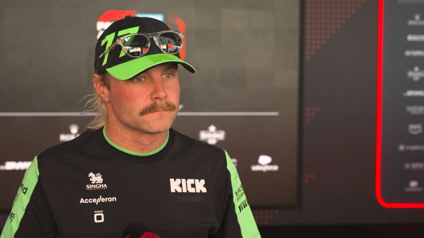 Bottas cautiously optimistic after top-ten spot in FP2 in Barcelona