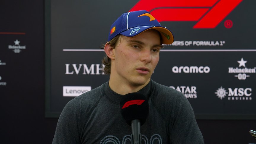 ‘I didn’t see him at the apex’ – Piastri gives his take on Norris contact