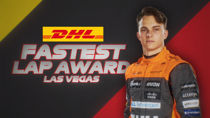 DHL Fastest Lap Award – 2023 Las Vegas Grand Prix
