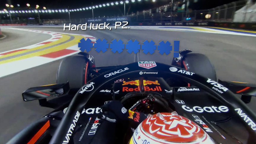 2025 Singapore GP Qualifying: Verstappen hits traffic on his final Q3 run