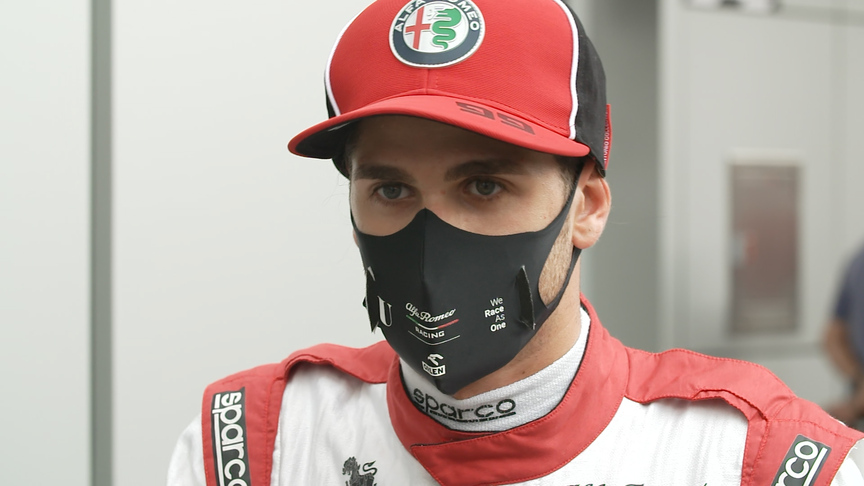 Antonio Giovinazzi will 'not give up' after Q1 Sochi exit