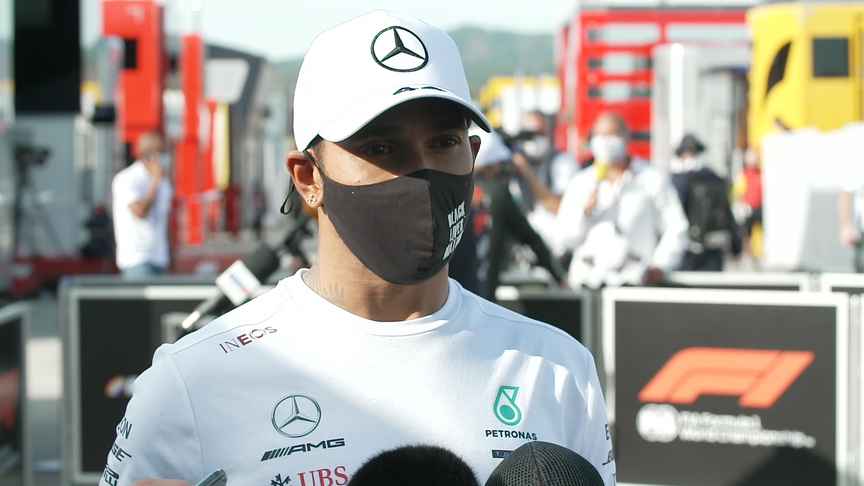 Lewis Hamilton says Portuguese GP pole position was "well earned"