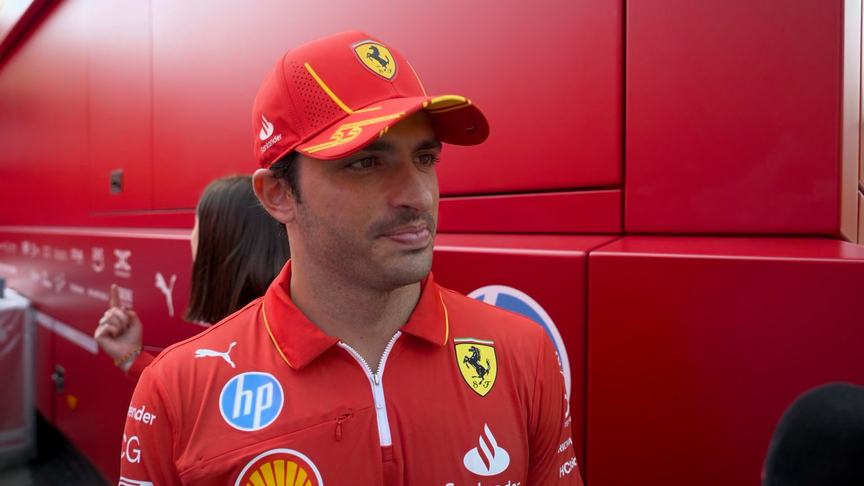 Sainz hopes for a better weekend as Ferrari bring floor upgrades to Hungary