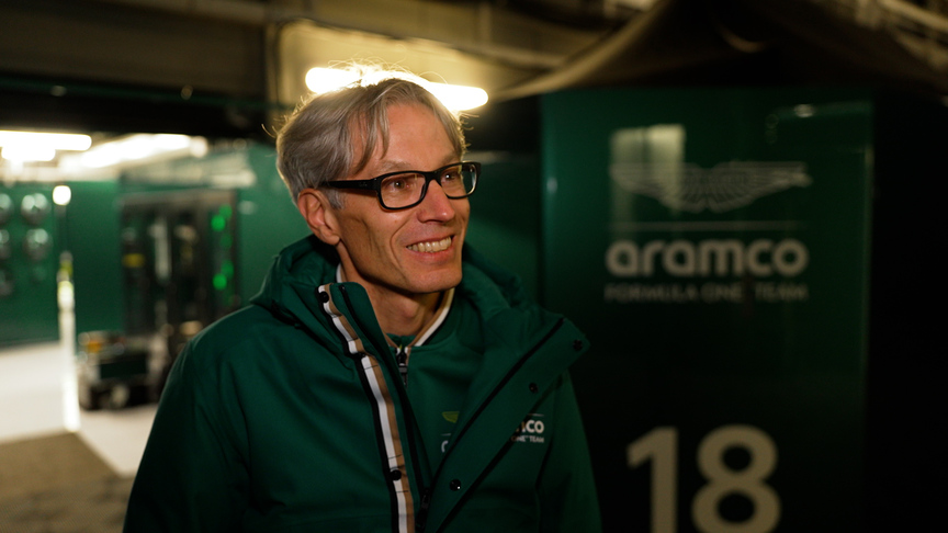 Mike Krack on 'emotional' moment the 2026 Aston Martin hit the track at Barcelona Shakedown