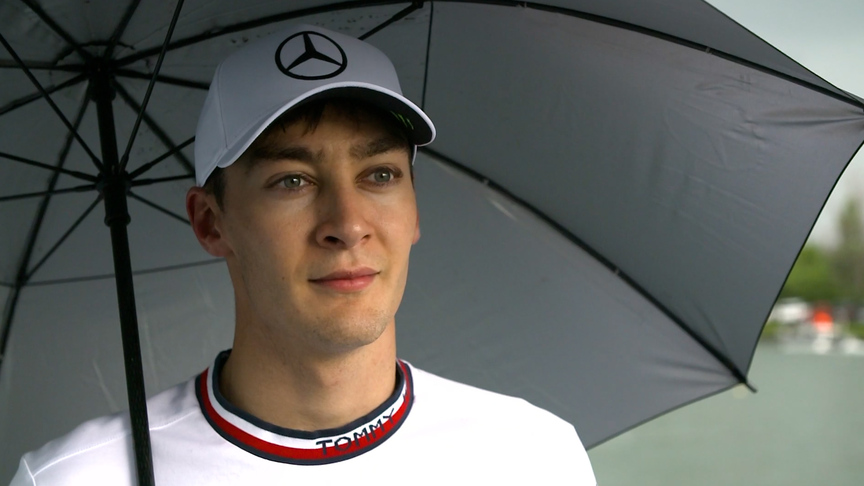 George Russell: 'Fun' to drive around 'old school' Circuit Gilles Villeneuve