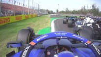 2023 Italian Grand Prix: Best race start onboards