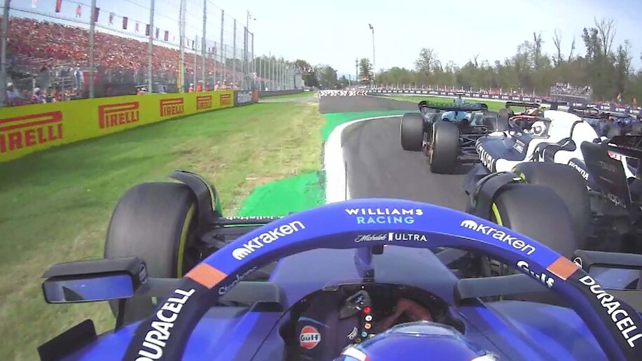 2023 Italian Grand Prix: Best race start onboards