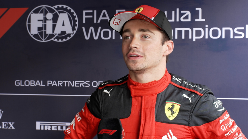 Leclerc hails ‘big steps forward’ for Ferrari after he seals front row grid slot at Spa