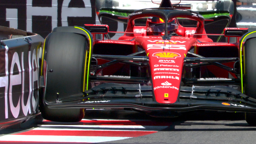 2023 Monaco GP FP1: Sainz, Norris and Hamilton skim the Monaco barriers in first practice