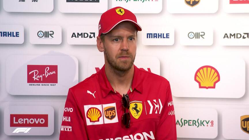 Sebastian Vettel - We're just not quick enough