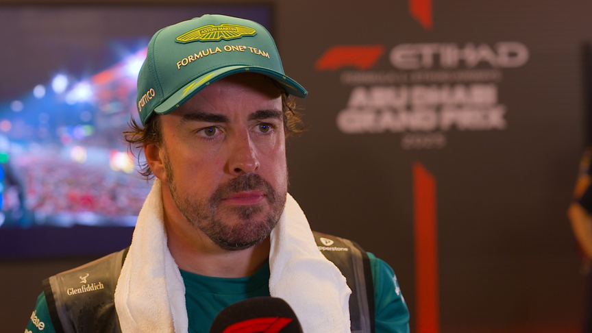 Alonso eyes improvement on ‘consistency and performance’ in 2026 after P6 in Abu Dhabi