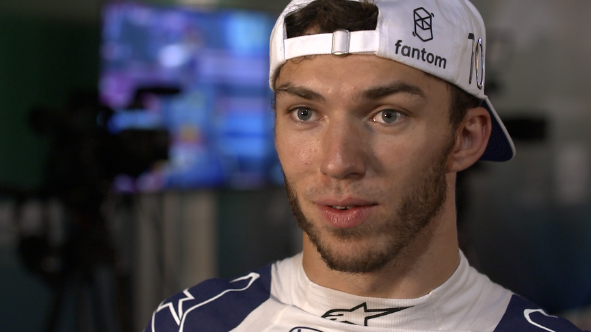 Gasly reflects on 'amazing' day of qualifying despite late wing issue