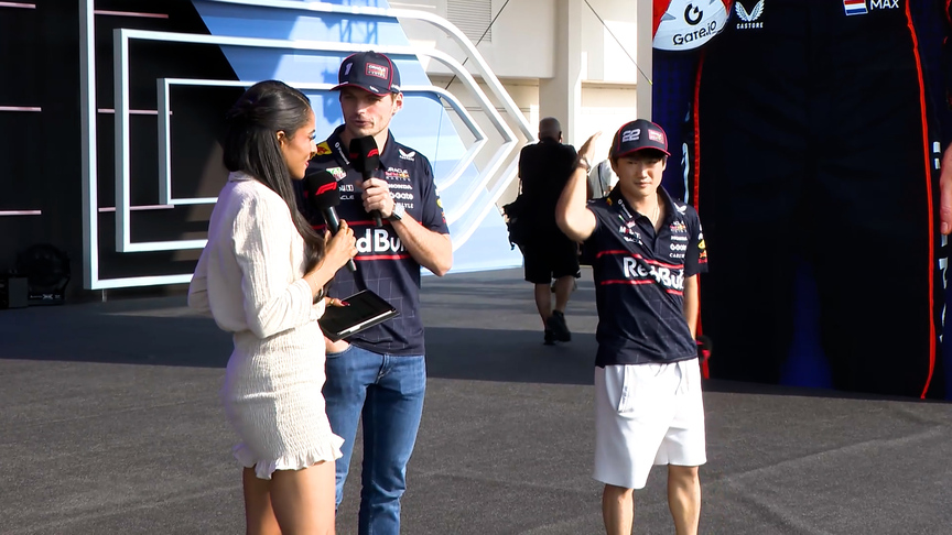 2025 Qatar GP: Max Verstappen talks title chances on the Fanzone stage in Qatar