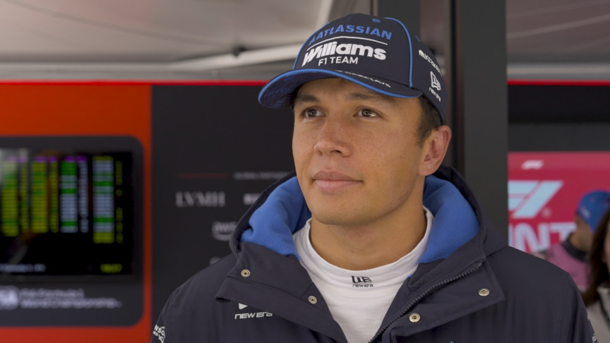 Albon: 'It's painful out there'