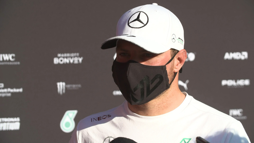 Valtteri Bottas still has 'work to do' despite topping Portugal practice