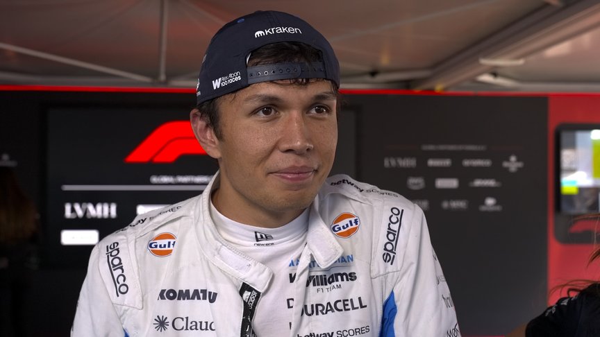  'We have our work cut out' - Albon reflects after FP2 in Hungary 