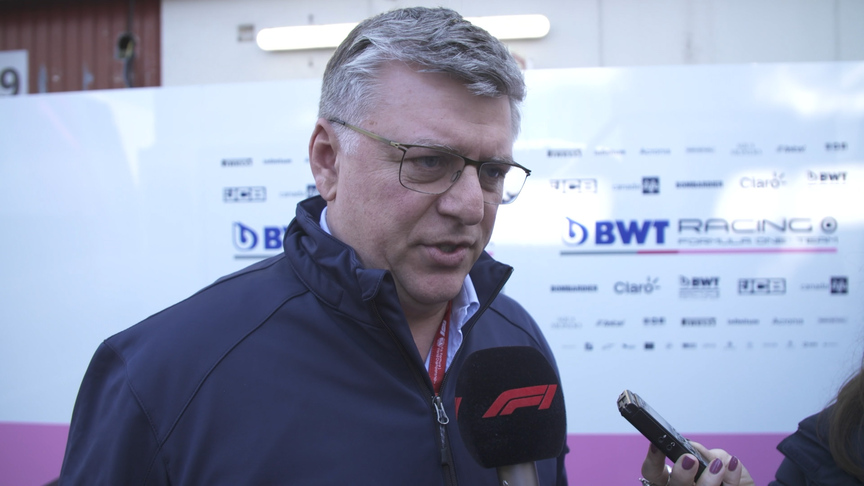 Otmar Szafnauer 'not bothered' by Mercedes comparisons