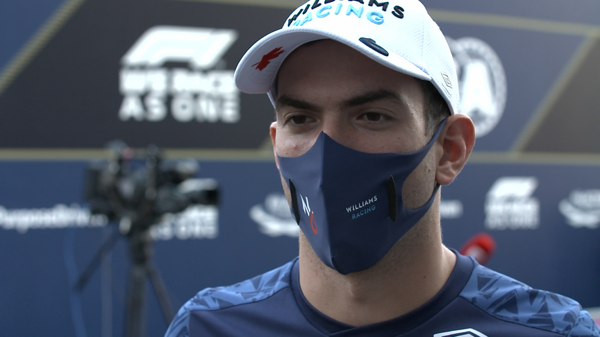 Nicholas Latifi 'very happy to be sticking around' at Williams for 2022 season