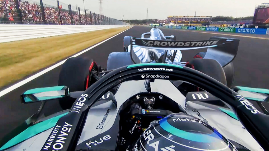 GHOST CAR: See how Antonelli beat Russell in the fight for pole position at Suzuka