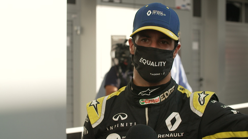 Daniel Ricciardo reflects on moments of 'imperfection and recovery' at Sochi