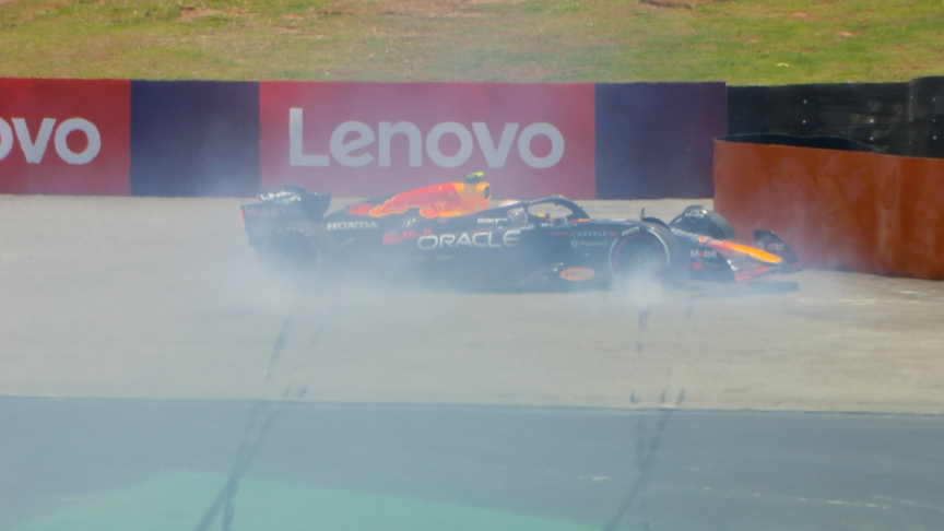 2025 Sao Paulo GP FP1: Tsunoda hits the wall in first practice