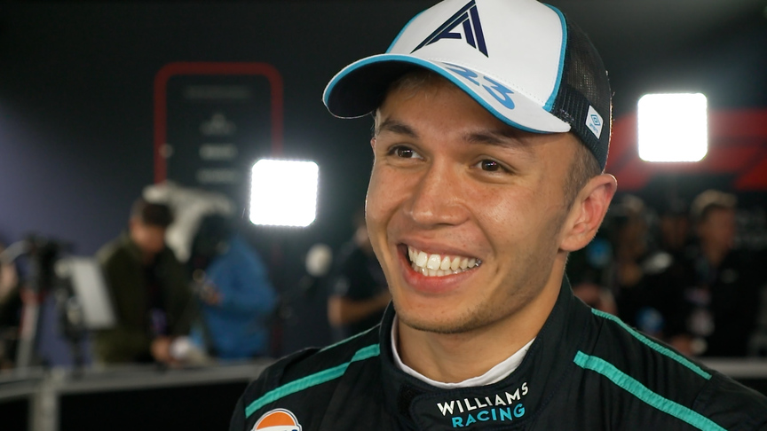 ‘I’m not going to get much sleep tonight!’ – Albon beaming after making Q3 with Williams in Melbourne