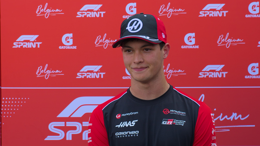 'I knew there was pace in the car' - Bearman qualifies P7 for Belgium Sprint race