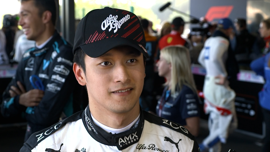  Zhou Guanyu: 'The pace was there' early on at Spa