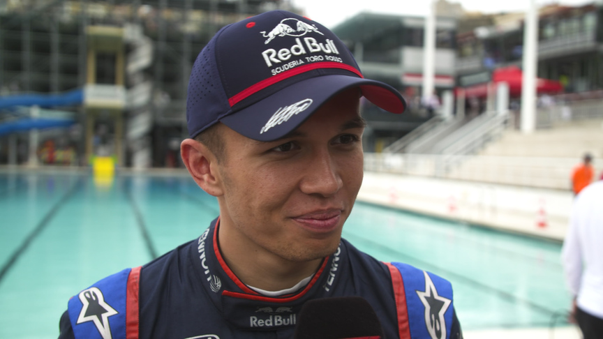 Alexander Albon: P8 was 'all down to the team' today