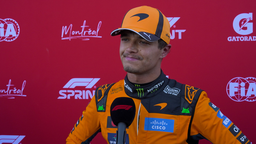 Norris brands P3 behind the Mercedes in Sprint Qualifying ‘a very good result’