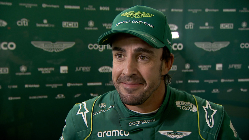 Alonso cautious about Aston Martin’s pace despite going second quickest in Friday practice