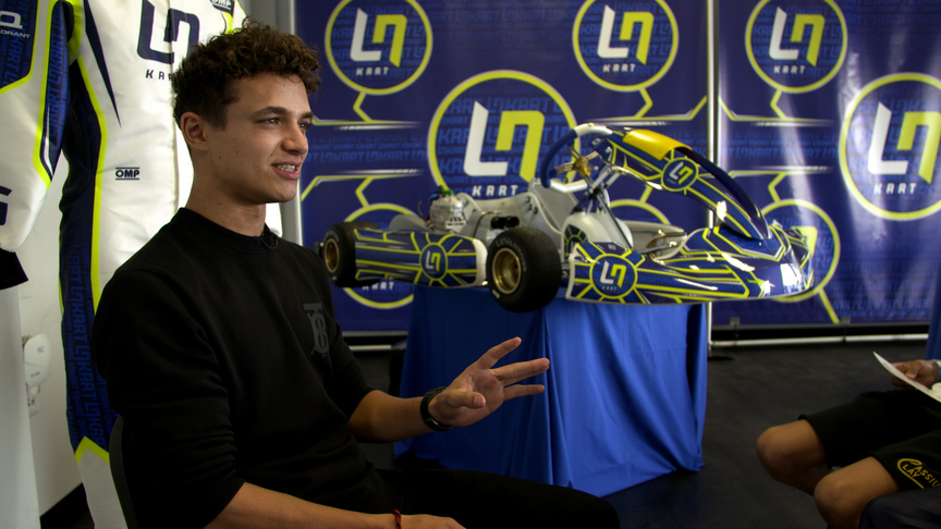 INTERVIEW: Lando Norris on his karting quest to find the next Lando Norris