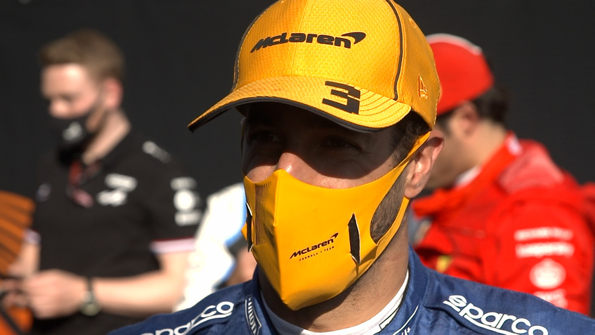 Daniel Ricciardo doesn't think McLaren 'had massive pace' at Dutch GP