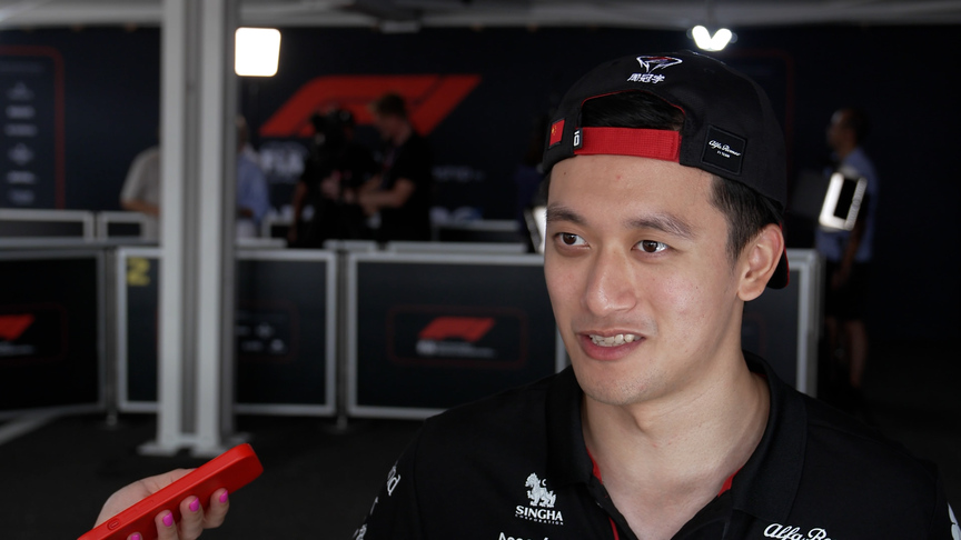 Zhou Guanyu excited to race on 'flowing, old school' Suzuka circuit