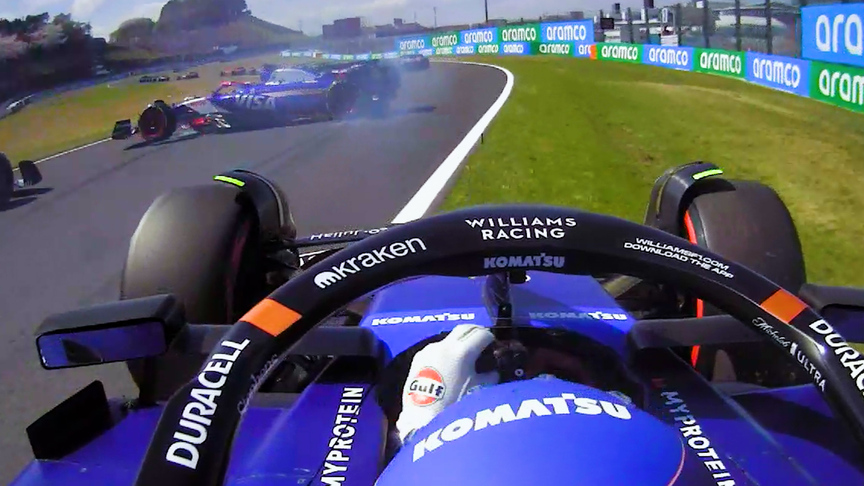 2024 Japanese Grand Prix: Best race start onboards