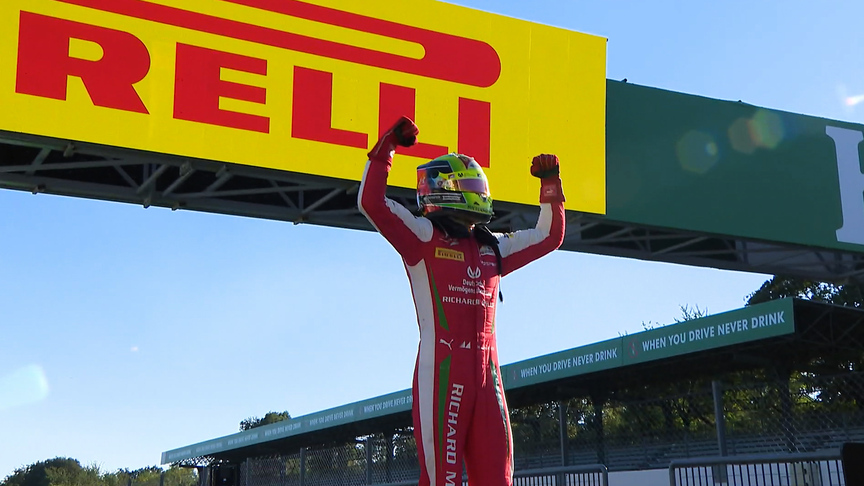 Mick Schumacher claims brilliant F2 win at Monza