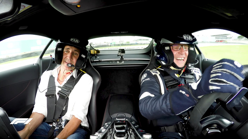 Safety Car driver Bernd Maylander’s hot lap interview
