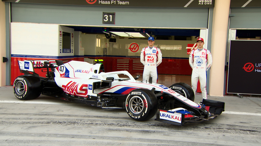 Haas pull covers off VF-21 ahead of testing