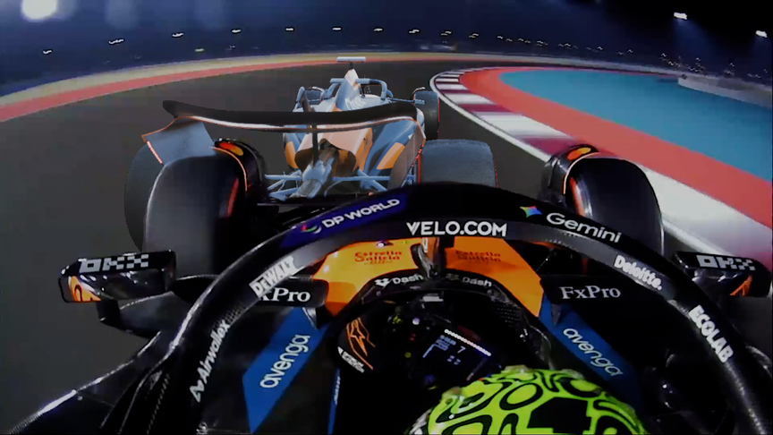 GHOST CAR: See how Piastri beat Norris to pole for the Qatar Grand Prix