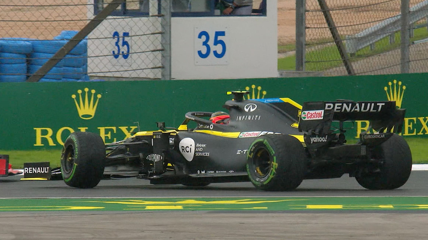 2020 Turkish Grand Prix FP3: Leclerc bumps into Ocon in slippery practice shunt