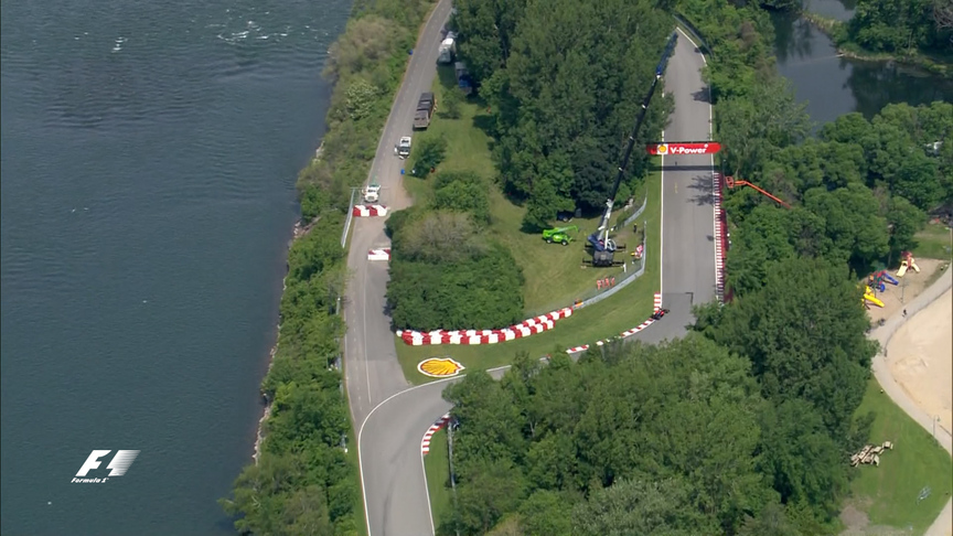 Turn analysis in Canada as chosen by Valtteri Bottas