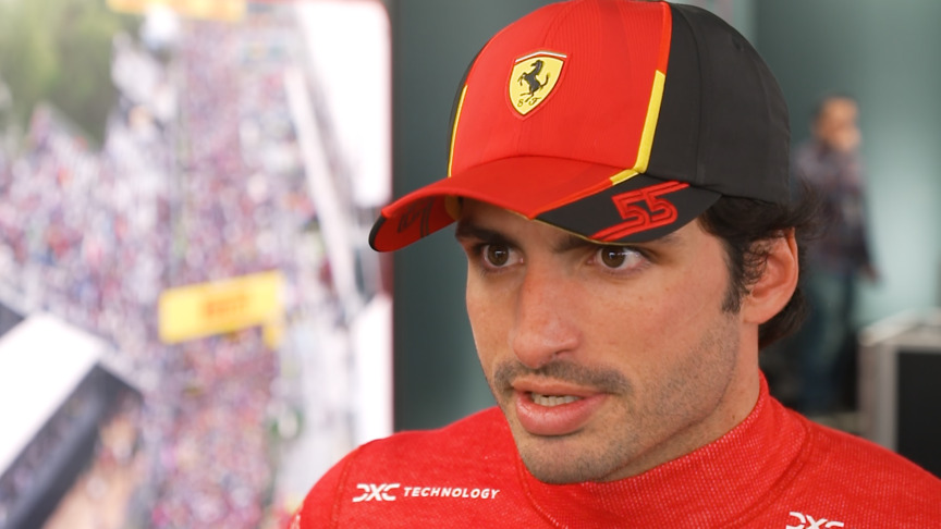 Sainz: Ferrari’s P4 and P5 ‘an encouraging day for the whole team’