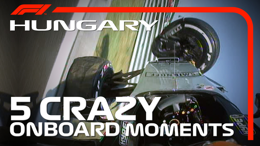 HUNGARIAN GP: 5 crazy onboard moments