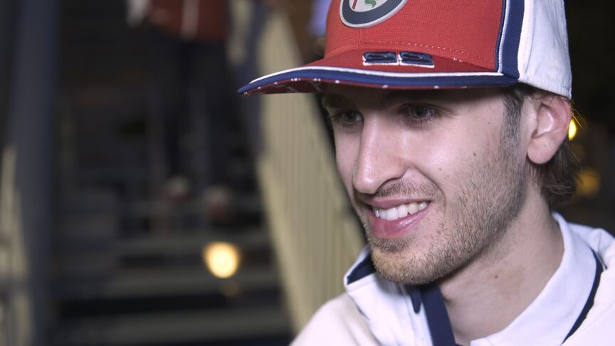 Antonio Giovinazzi: 'Quite happy with the car'