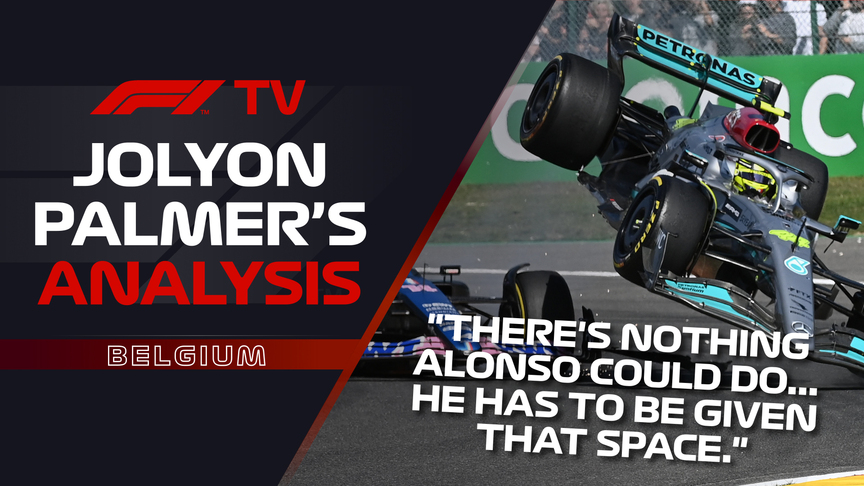 Jolyon Palmer's Analysis: Hamilton's horrendous first lap at Spa