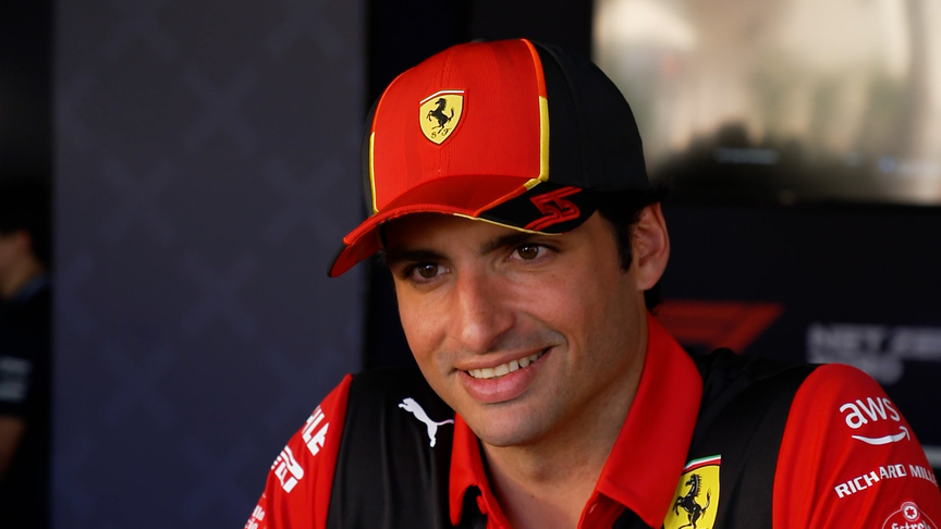 Carlos Sainz: The target is to start 'equal' to Red Bull to battle for the championship in 2023