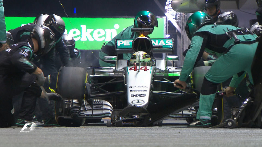 How Hamilton strategy nearly cost Rosberg victory in Singapore