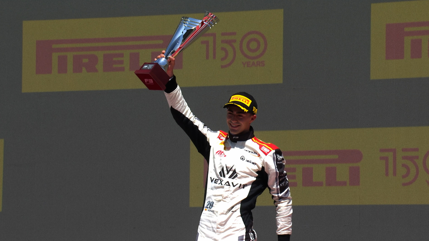 Formula 3: David Vidales wins Sprint Race on home soil